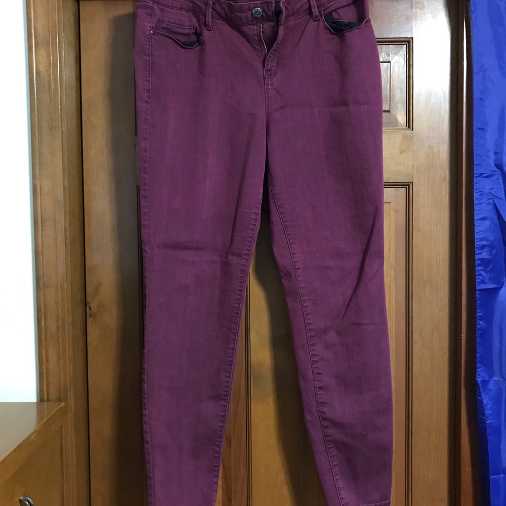 Maroon Jeggings